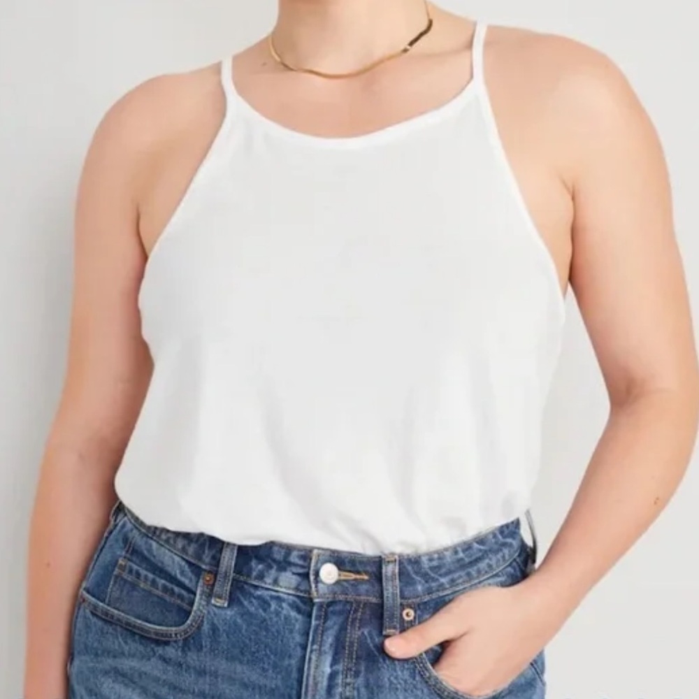 2 Old Navy Relaxed Halter Tank Tops